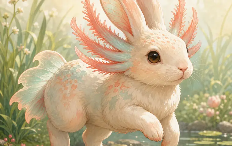 Rabbit with axolotl sparks example output from the Random Animal Generator homepage